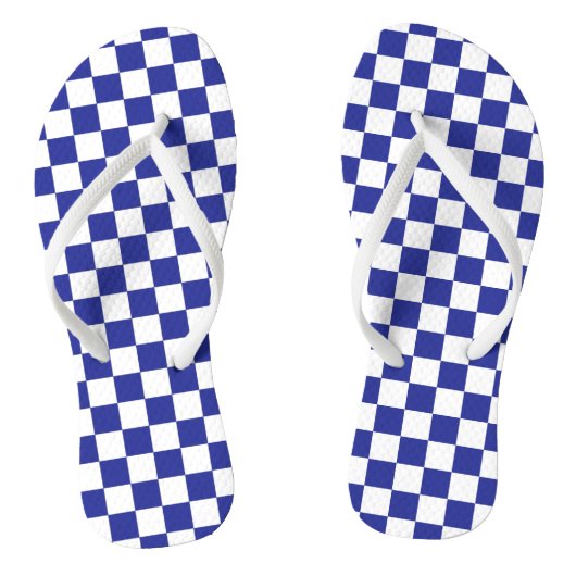 Blau und Weiß Badesandalen (Fußbett)