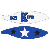 Blau und Weiß Basketball (Panele)