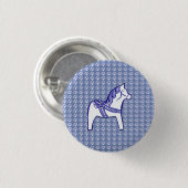 Blau und Weiß Button (Vorne & Hinten)