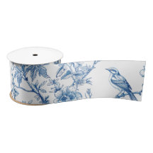Blau und Weiß Chinoiserie Bridesmaid Geschenk