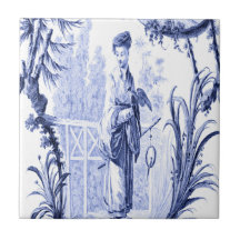 Blau und Weiß Chinoiserie