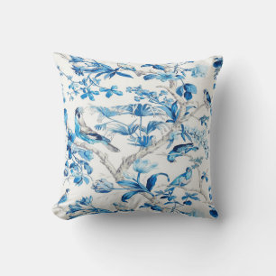 Blau und Weiß Chinoiserie Kissen Kissen