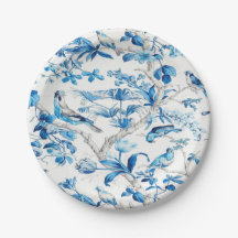 Blau und Weiß Chinoiserie