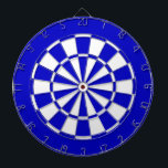 Blau und Weiß Dartscheibe<br><div class="desc">weiße und blaue Dartscheibe für gerade ein Common schaut. Sie können die weiße Farbe ändern, indem Sie die Hintergrundfarbe zu einer Farbe von Ihnen auserlesen ändern.</div>