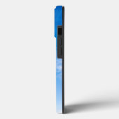 Blau und weiß Elegant Case-Mate Tough Apple iPhon iPhone Hülle (Rückseite / Links)