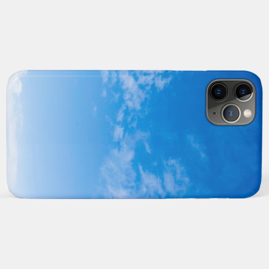 Blau und Weiß elegante Case Mate selten gibt Appl (Rückseite (Horizontal))
