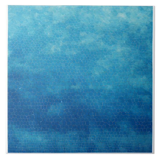 Blau und Weiß Fliese (Vorderseite)