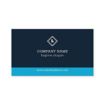 Blau und Weiß geometrisch