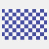 Blau und Weiß Geschenkpapier Set (Vorderseite 3)