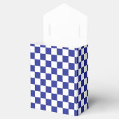 Blau und Weiß Geschenkschachtel (Geöffnet)