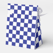Blau und Weiß Geschenkschachtel (Rückseite)