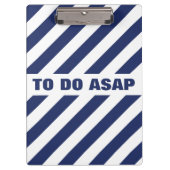 blau und weiß gestreift klemmbrett (Vorderseite)