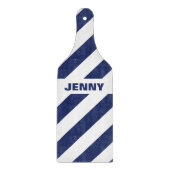 blau und weiß gestreift schneidebrett (Vorderseite)