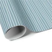 Blau und Weiß glänzen das moderne Wrapping Paper Geschenkpapier (Rolleneckpunkt)