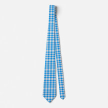Blau und weiß kariert