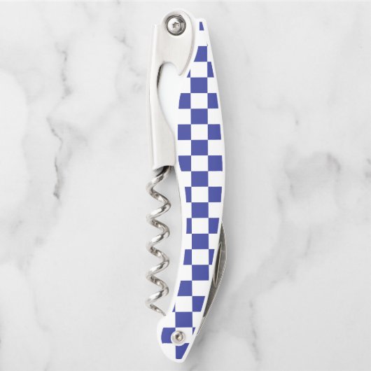 Blau und Weiß Kellnermesser (Vorderseite)