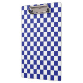 Blau und Weiß Klemmbrett (Links)