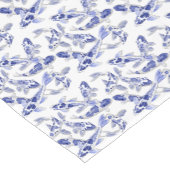 Blau und Weiß Koi Kurzer Tischläufer (Ecke)