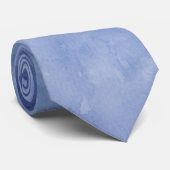 Blau und Weiß Krawatte (Gerollt)