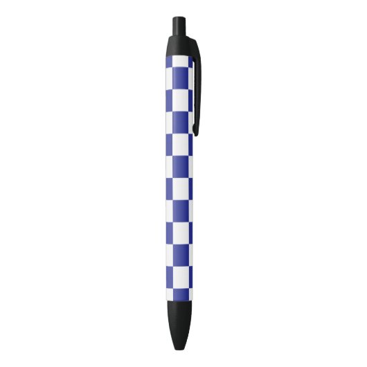 Blau und Weiß Kugelschreiber (Unterseite (Vertikal))