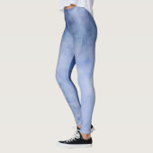 Blau und Weiß Leggings (Links)