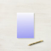 Blau und Weiß Post-it Klebezettel (Auf Schreibtisch)