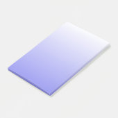 Blau und Weiß Post-it Klebezettel (angewinkelt)