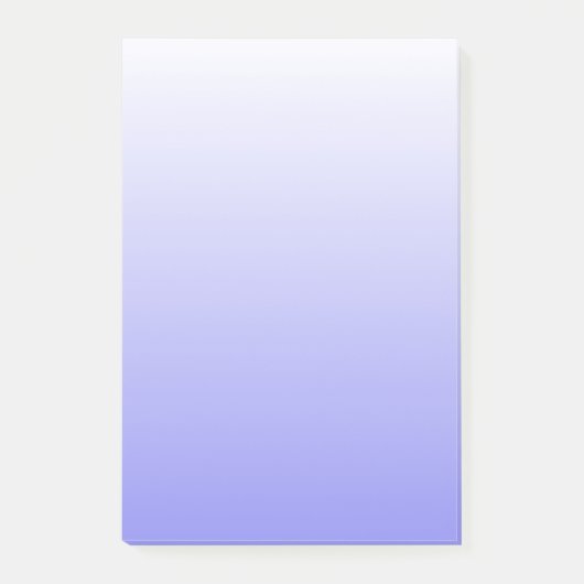 Blau und Weiß Post-it Klebezettel (Vorderseite)
