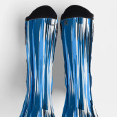 Blau und Weiß Socken (Oben)