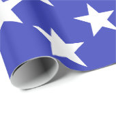 Blau-und Weiß-Stern-Geschenk-Packpapier Geschenkpapier (Rolleneckpunkt)