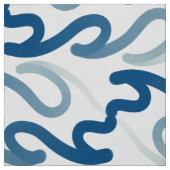 Blau und Weiß Stoff (Muster)