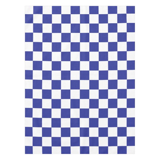 Blau und Weiß Tischdecke (Vorderseite)
