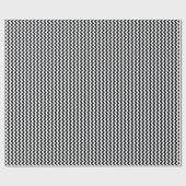 Blau und Weiß Zickzack Zig Zag Geschenkpapier (Flach)