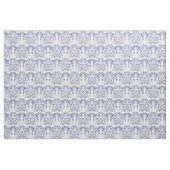 Blau- und Weißbarocke Rokoko-Muster Stoff (Yard (91,4 cm))