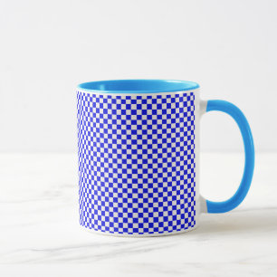 Blau-und Weißkarton-Tasse Tasse