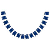 Blau- und Weißsternfahne Wimpelkette (Alle)