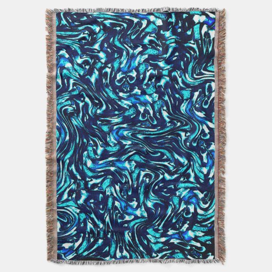 Blau- und Zykronenkurven Decke (Vorderseite Vertikal)