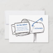 Blau unsere neue E-Mail-Box bewegen (Vorderseite)