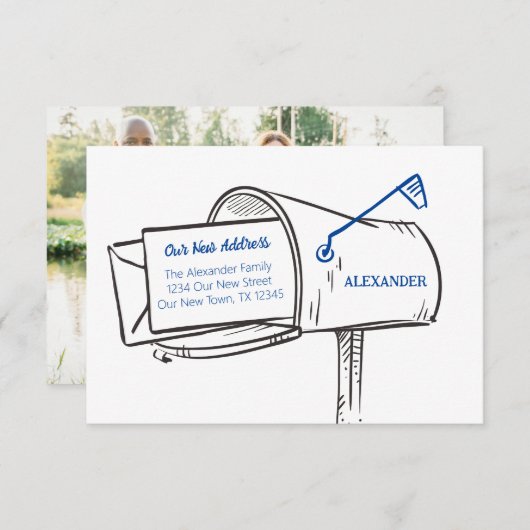 Blau unsere neue E-Mail-Box bewegen (Vorne/Hinten)