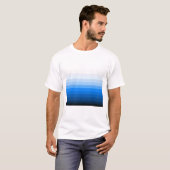 Blau verblaßt T-Shirt (Vorne ganz)