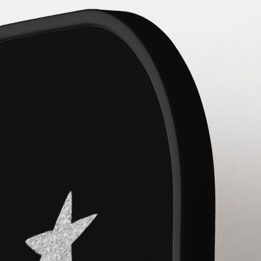 Blau Verlasse ein wenig sparkle wohin du gehst Pickleball Schläger (Linke Seite)