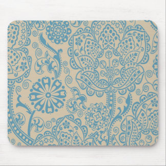 blau vintage mousepad