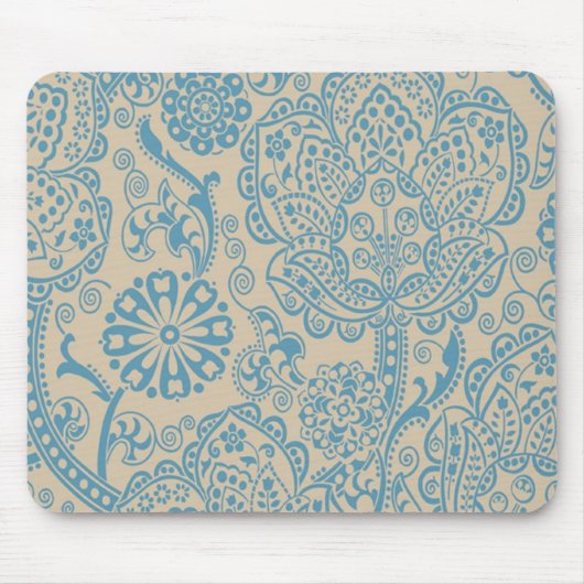 blau vintage mousepad (Vorne)