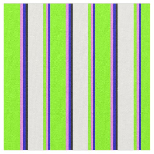 Blau, Violett, Chartreuse, weiß und schwarz Stoff (Nahaufnahme)