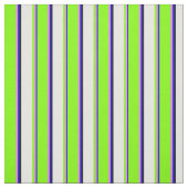 Blau, Violett, Chartreuse, weiß und schwarz Stoff (Muster)