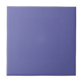 Blau Violett Solid Color Fliese (Vorderseite)