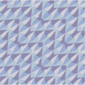 blau violettes Design Aufkleber (Vorderseite)