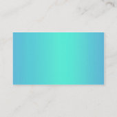 Blau Visitenkarte (Rückseite)