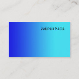 Blau Visitenkarte