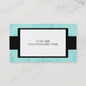 Blau Visitenkarte (Rückseite)